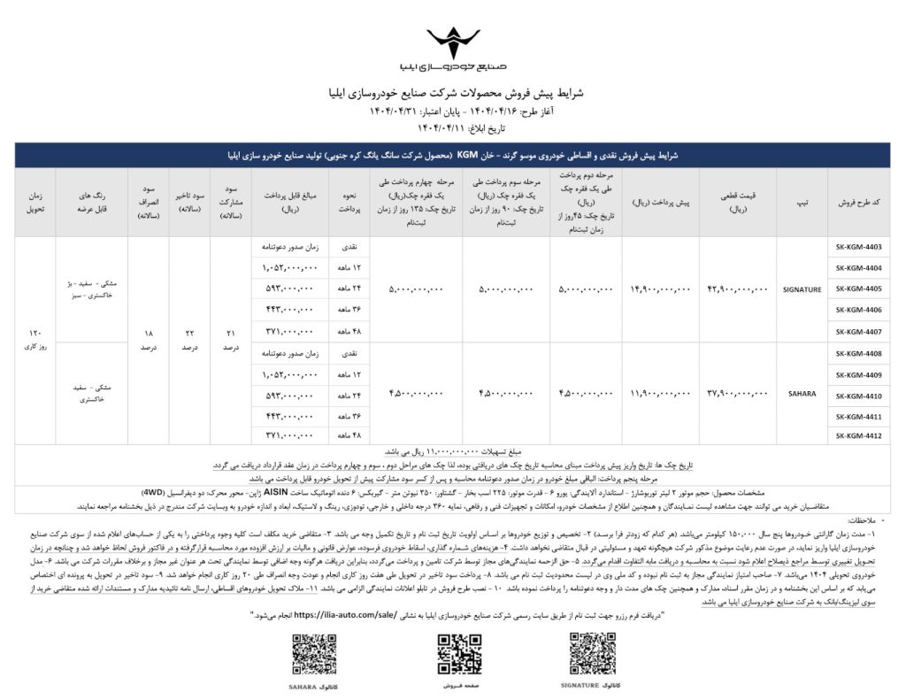 طرح فروش موسو گرند خان 4403 4412