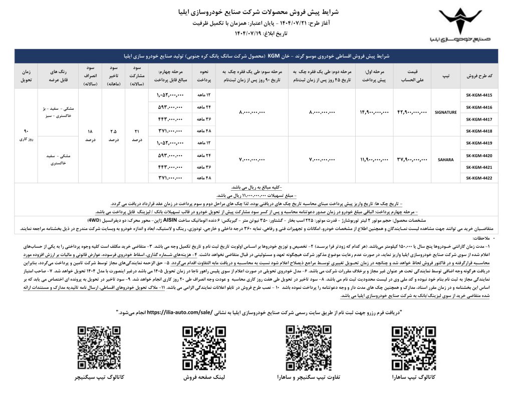 طرح فروش موسو گرند خان 4415 4422
