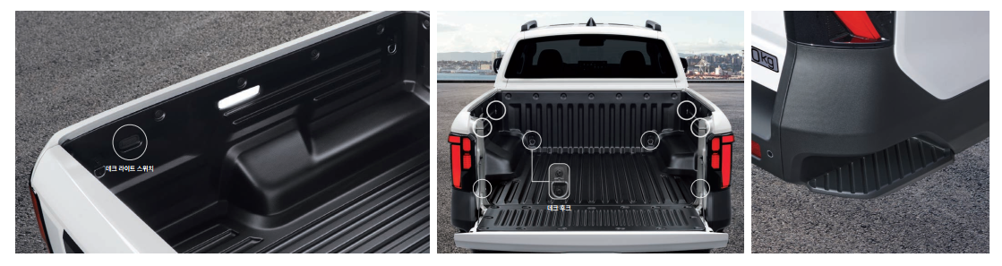 موسو گرند خان - Q300 7 KGM Musso Q300 Deck and Rear Bumper